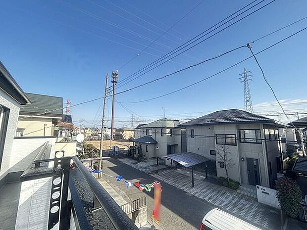 自分だけのビュースポット。南向き住宅の特権です。 