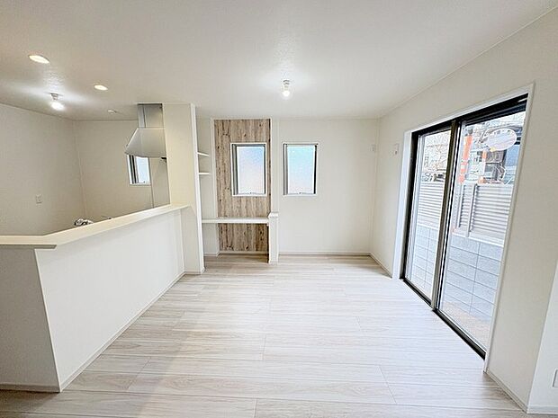 家族団らんの時間も増えそうな、くつろぎのＬＤＫ。 