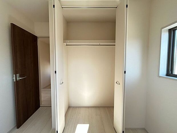 大容量の収納スペースで、住空間もスッキリ広々。 
