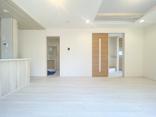 家族団らんの時間も増えそうな、くつろぎのＬＤＫ。 