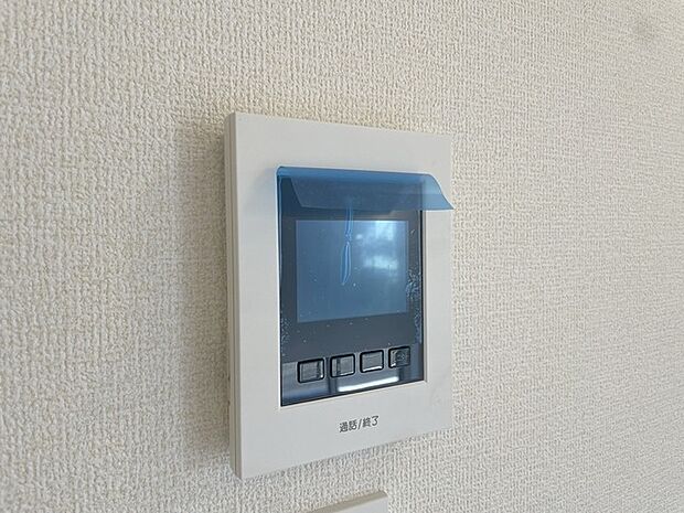 ＴＶモニター付インターホンでセキュリティ面にも配慮。 