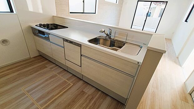 お料理を効率的に、楽しく。あったらいいなをかなえてくれるシステムキッチン。 