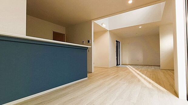 家族団らんの時間も増えそうな、くつろぎのLDK。