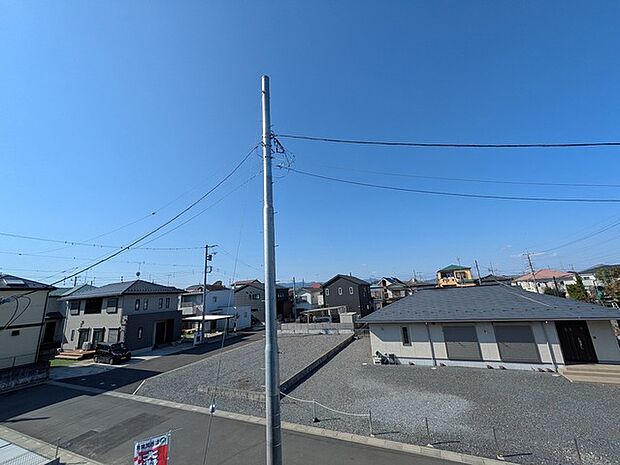 自分だけのビュースポット。南向き住宅の特権です。