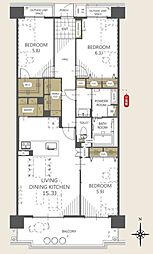 プロムナード大宮春野Ｂ−4番館