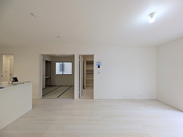 リビング空間にこだわりたい方に、見ていただきたい住宅です。