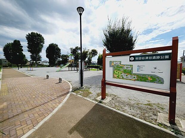 坂田谷津谷遺跡公園（210m）