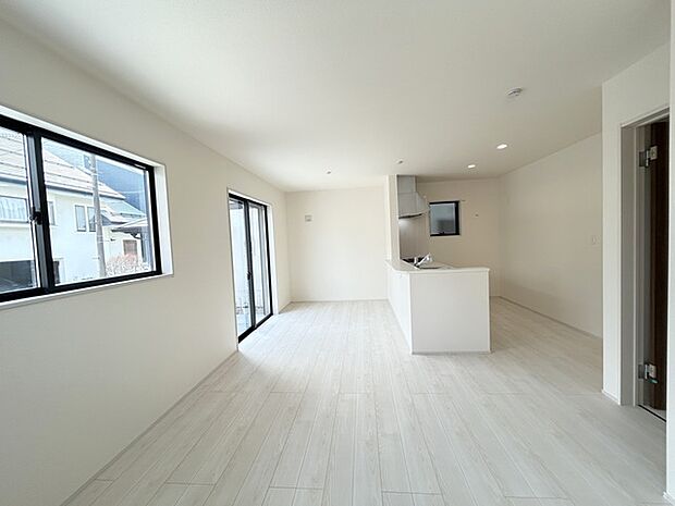 家族団らんの時間も増えそうな、くつろぎのＬＤＫ。 