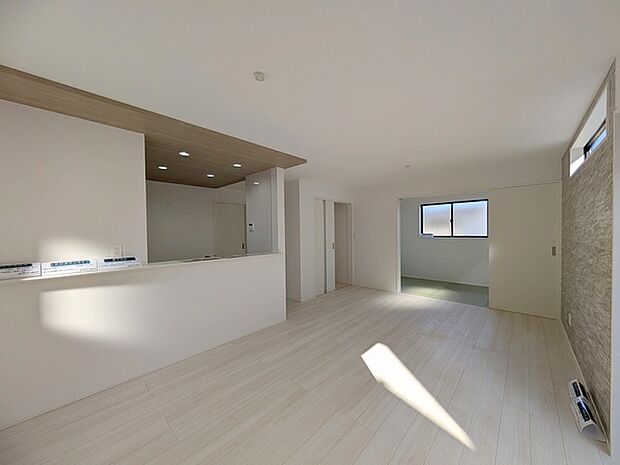 快適性とゆとりをデザインした広々リビング