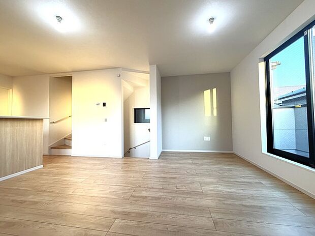 家族団らんの時間も増えそうな、くつろぎのＬＤＫ。 