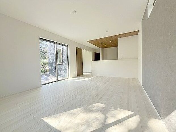 家族団らんの時間も増えそうな、くつろぎのＬＤＫ。 