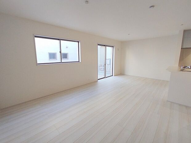 快適性とゆとりをデザインしたリビングは、広々した20帖。