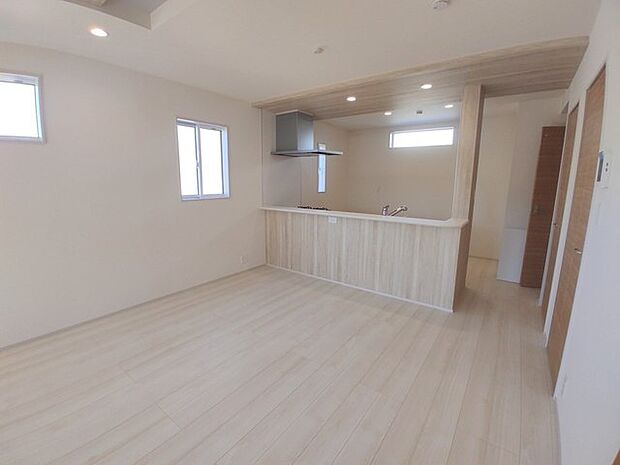 家族団らんの時間も増えそうな、くつろぎのＬＤＫ。 