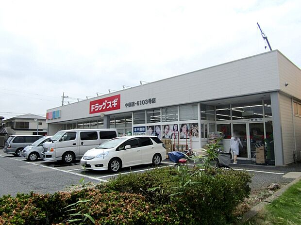 ドラックスギ中妻店　（710m）