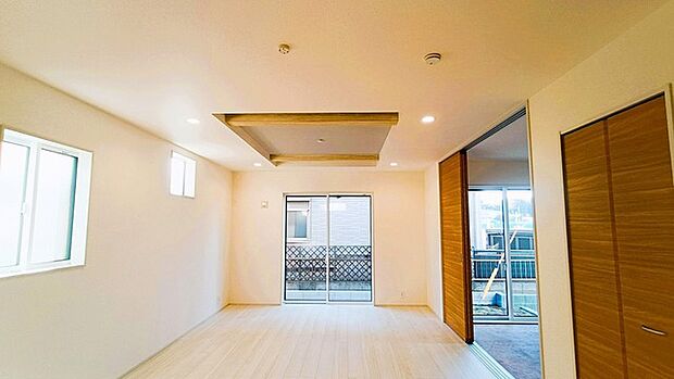 開放感と採光にこだわったＬＤＫ。 