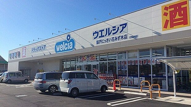 ウエルシア　坂戸にっさい花みず木店（860m）
