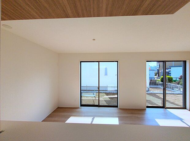 家族団らんの時間も増えそうな、くつろぎのＬＤＫ。 