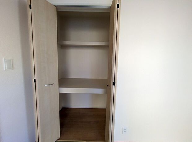 大容量の収納スペースで、住空間もスッキリ広々。