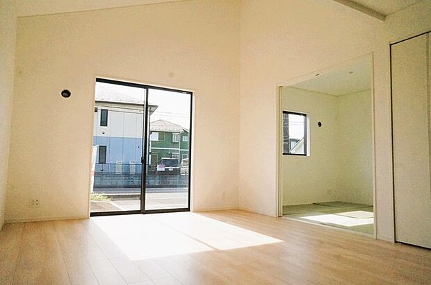 南向きのLDK、 日当たりにこだわった住宅がここに。