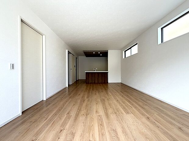 家族団らんの時間も増えそうな、くつろぎのLDK。