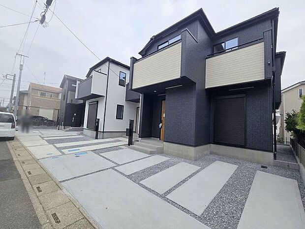 車通りの少ない閑静な住宅地、のびのびした子育てに適します。