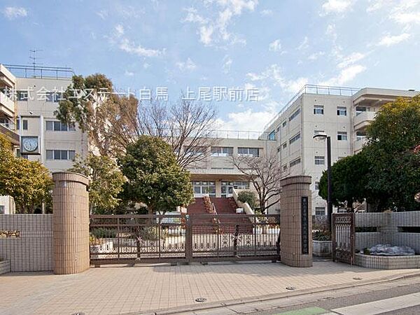 さいたま市立上大久保中学校（510m）