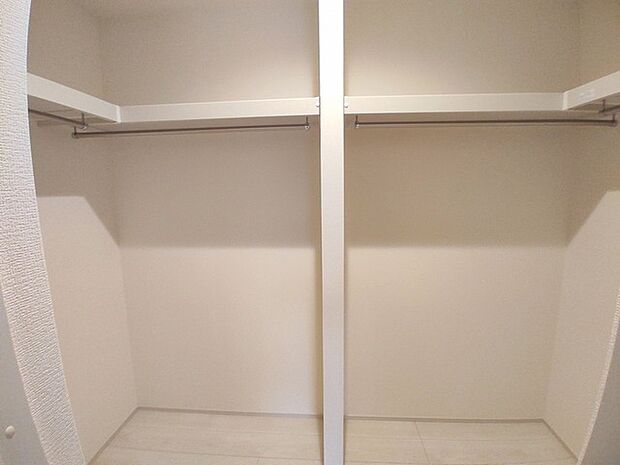 大容量の収納スペースで、住空間もスッキリ広々。