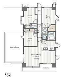 間取図画像 3LDK