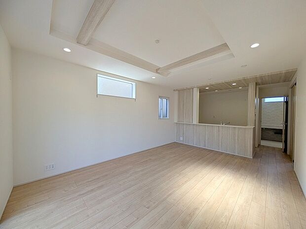 家族団らんの時間も増えそうな、くつろぎのLDK。