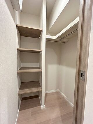 大容量の収納ス...