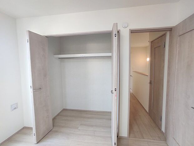 大容量の収納スペースで、住空間もスッキリ広々。