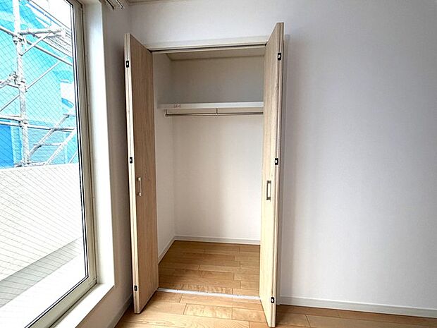 全居室収納スペース付きの物件です。