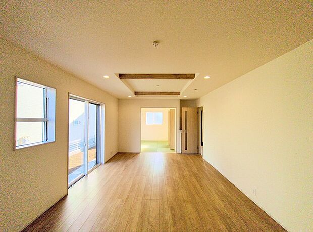 家族団らんの時間も増えそうな、くつろぎのLDK。