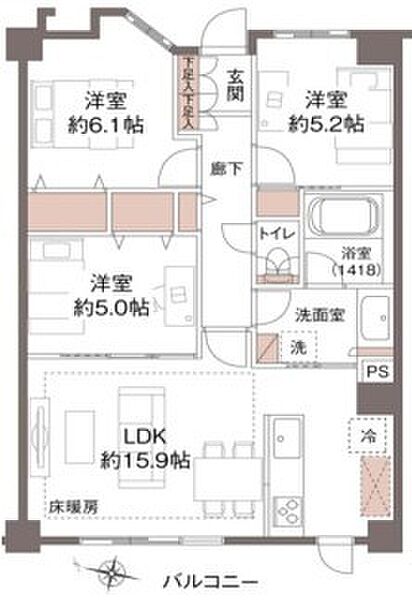 間取り：311002383269