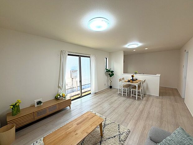 快適性とゆとりをデザインしたリビング。