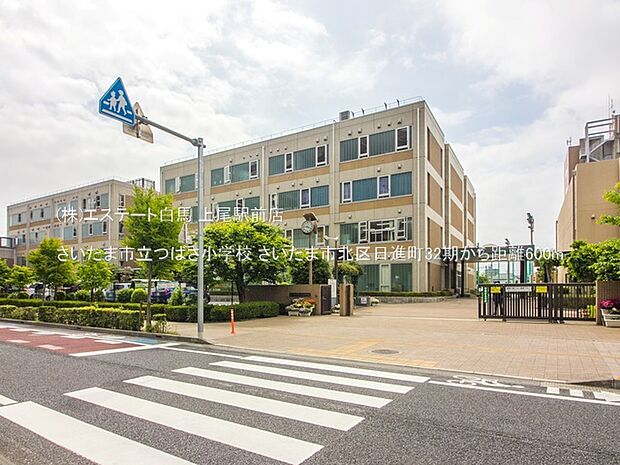 さいたま市立つばさ小学校(600m)