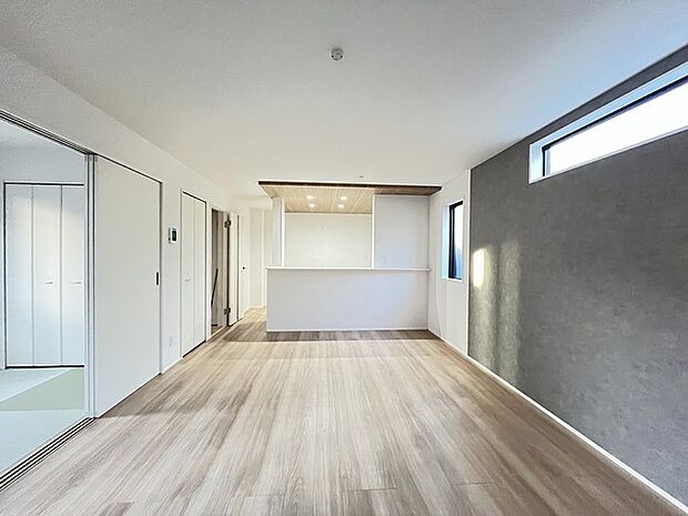 快適性とゆとりをデザインしたリビングは、広々した16帖。 