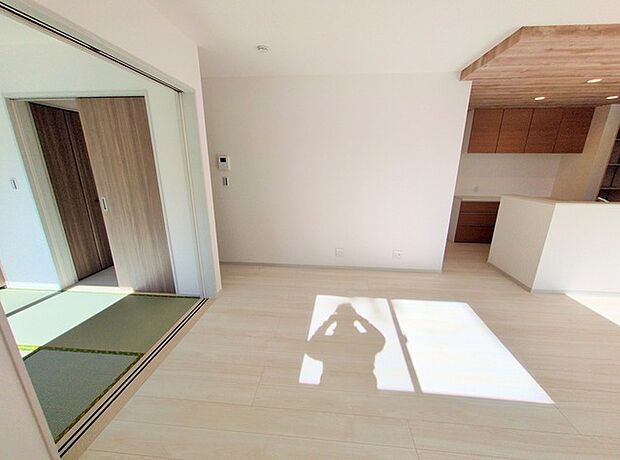 家族団らんの時間も増えそうな、くつろぎのＬＤＫ。 