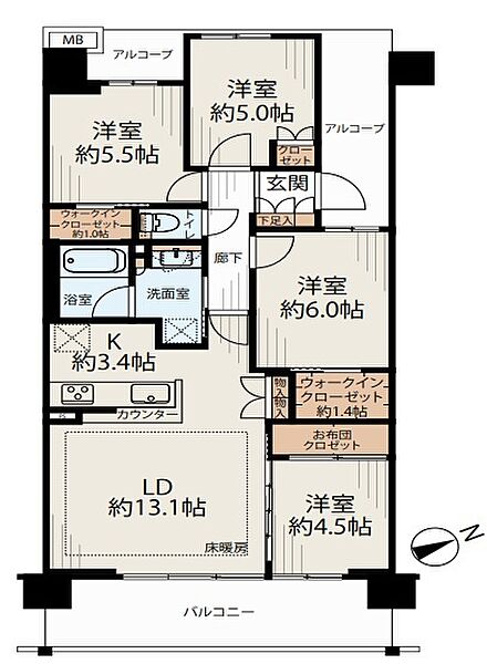 間取り：311002355560