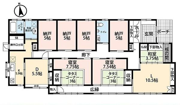 間取り：311002357633