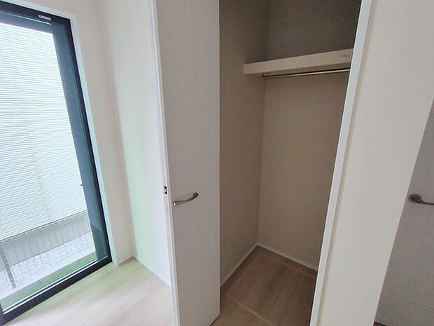 部屋ごとに設けた収納は、住みやすさへのこだわり。 