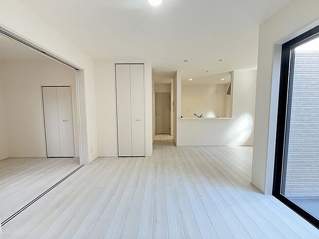 リビング空間にこだわりたい方に、見ていただきたい住宅です。