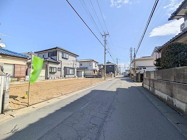 閑静な住宅地で、小さなお子様がいるご家族にも安心。 