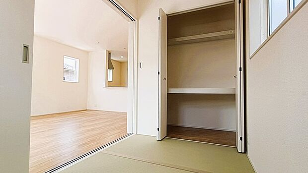 和室の収納は、やっぱり押入れがしっくりきます。