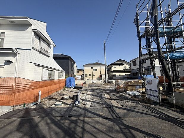 基礎から完成済みの住まいまで、各工程をご確認いただけます。 