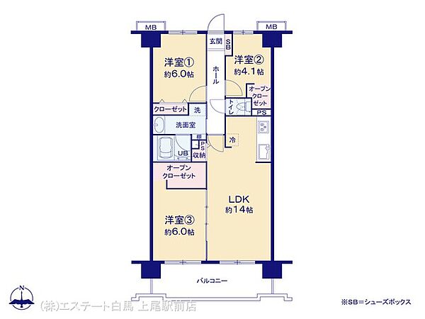 間取り：311002381697