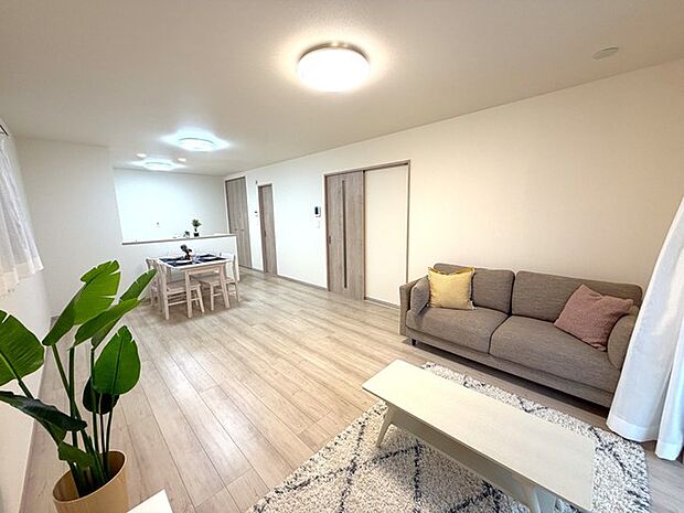 家族団らんの時間も増えそうな、くつろぎのＬＤＫ。 