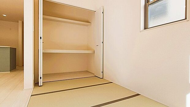 部屋ごとに設けた収納は、住みやすさへのこだわり。