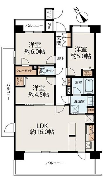 間取り：311002381694