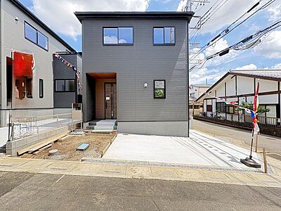 外観:風通し・日当たりに優れる角地。開放感をお楽しみください。 外観:風通し・日当たりに優れる角地。開放感をお楽しみください。